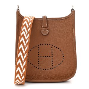 Hermès TPM Evelyne bag in Maurice leather